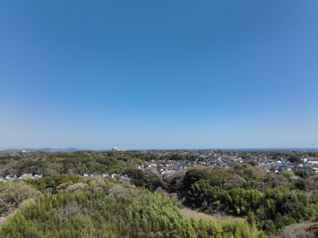 ドローンで鳥目線の景色